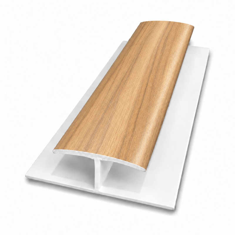 PVC CEILING ACCESS H-CLIP WOOD NATURAL