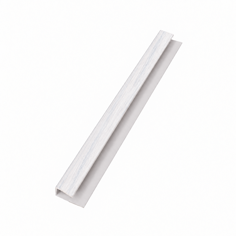 PVC CEILING ACCESSORIES U-CLIP WOOD GRAIN WHITE