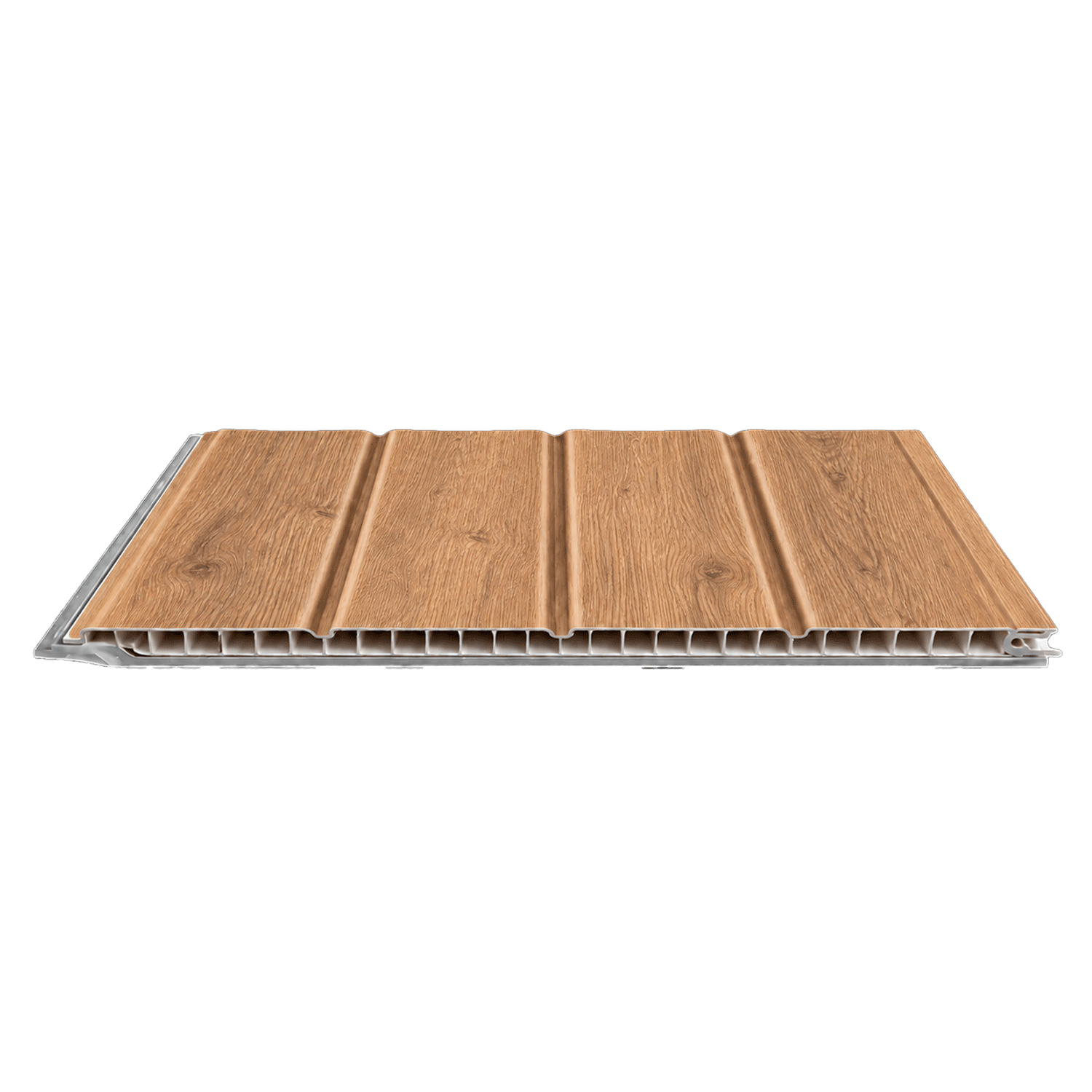 PVC CEILING PANEL GROOVE MEDIUM OAK DS-L036