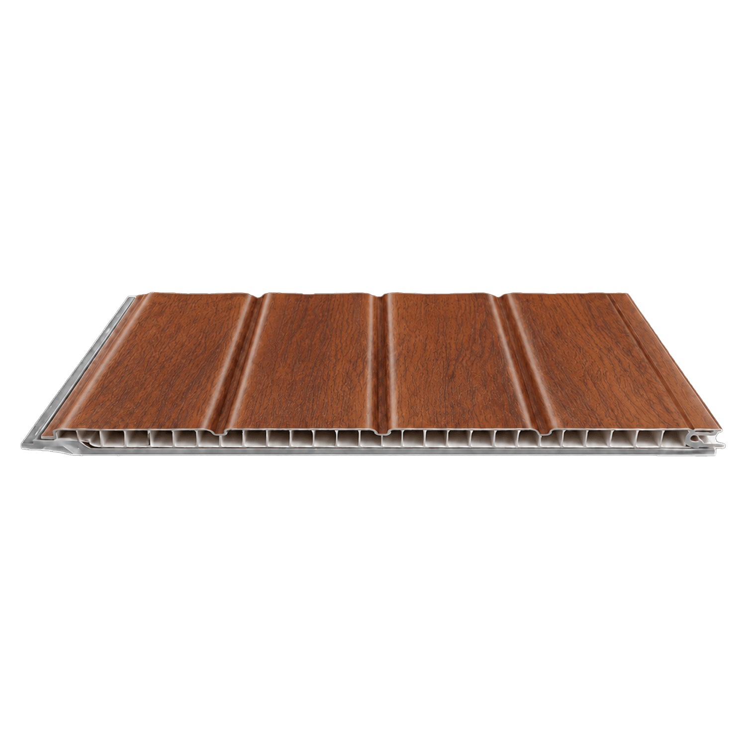 PVC CEILING PANEL GROOVE SPICED WALNUT DS-L038