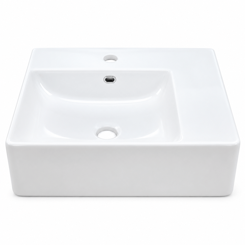 MARCO POLO LAVATORY ART BASIN ADRIEL WHITE MP-2223-L
