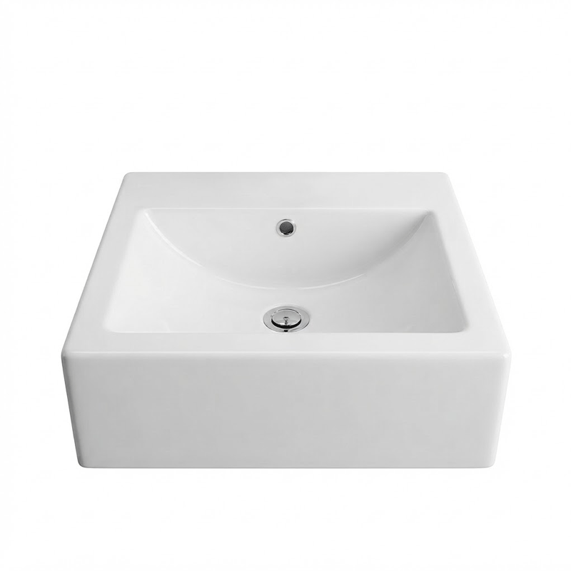 MARCO POLO LAVATORY ART BASIN NATHAN WHITE