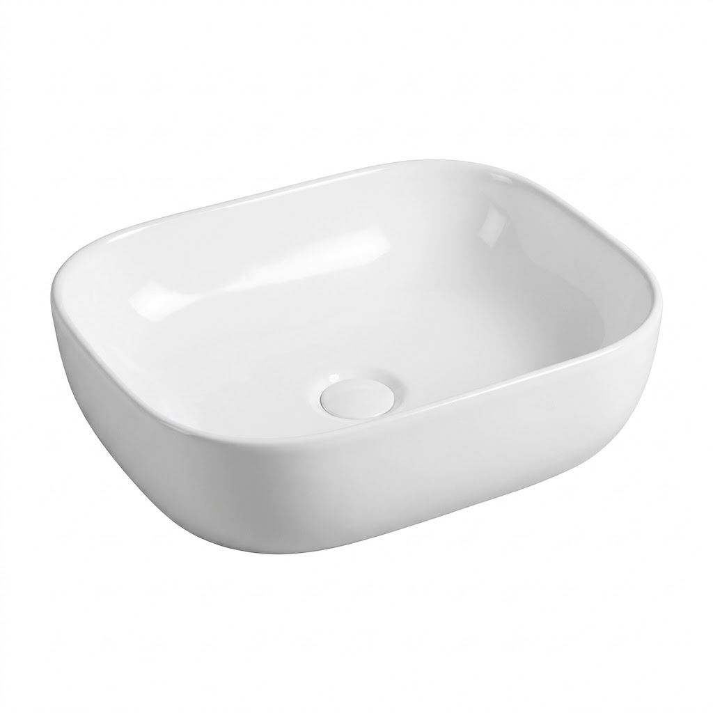 MARCO POLO LAVATORY ART BASIN JAKE WHITE MP-2143