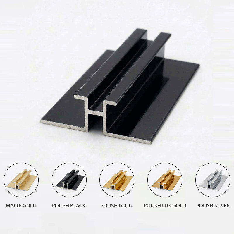 TRIMS MARCO POLO ALUMINUM BAMBOO H-TRIM YJ-716 & YJ-1053