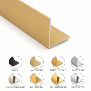 TRIMS MARCO POLO ALUMINUM CORNER GUARD 8MM YJ-473
